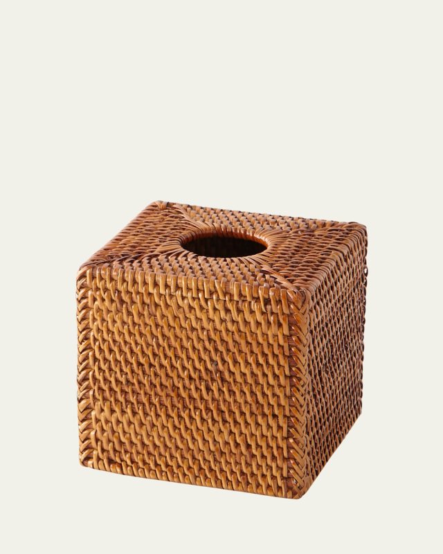 Dalton Rattan Tissue Box Cover